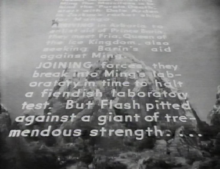 Flash Gordon opening crawl - Four-Dot Ellipsis