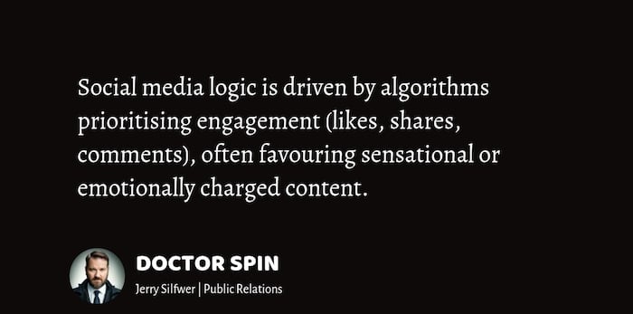 Social Media Logic - Doctor Spin - Public Relations Blog