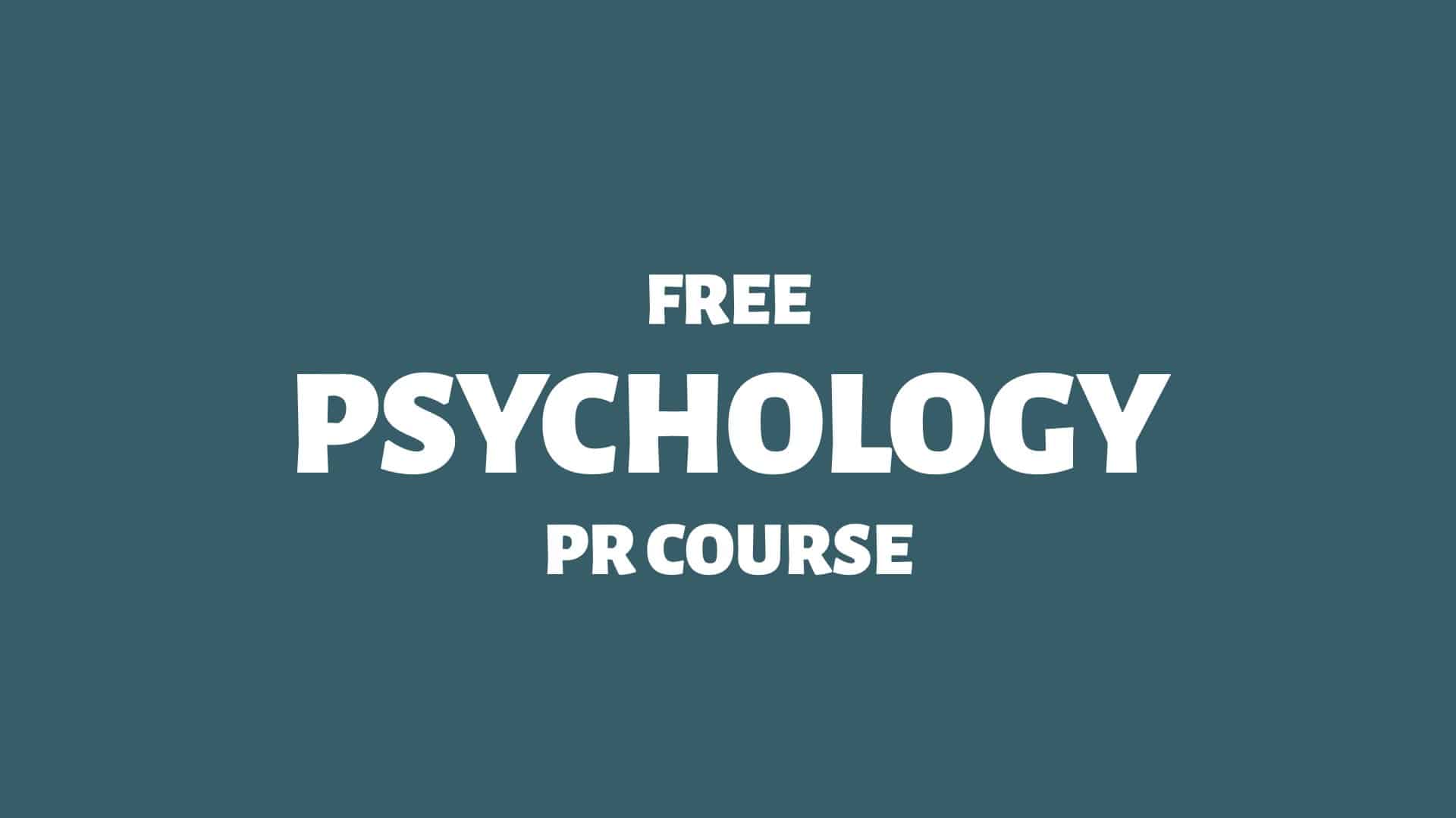 Free Introduction PR Course - Doctor Spin - Public Relations Blog