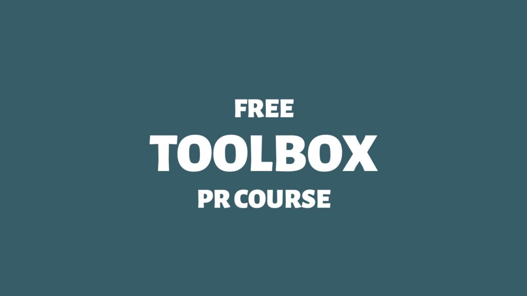Free Toolbox PR Course | The Public Relations Blog
