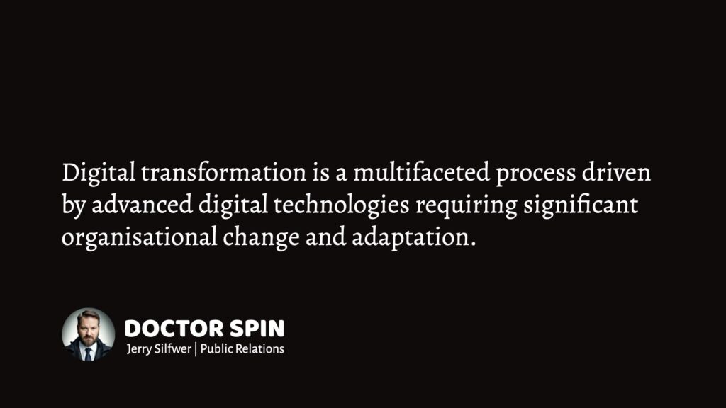 Digital transformation is a challenge for organisations.